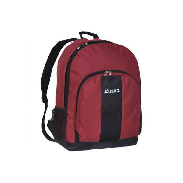 Everest 17″ Backpack w/ Front & Side Pockets