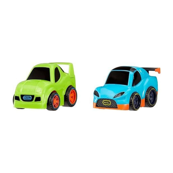 Little Tikes Crazy Fast Cars 2-Pack Hyper Highway Pullback Toy Vehicles