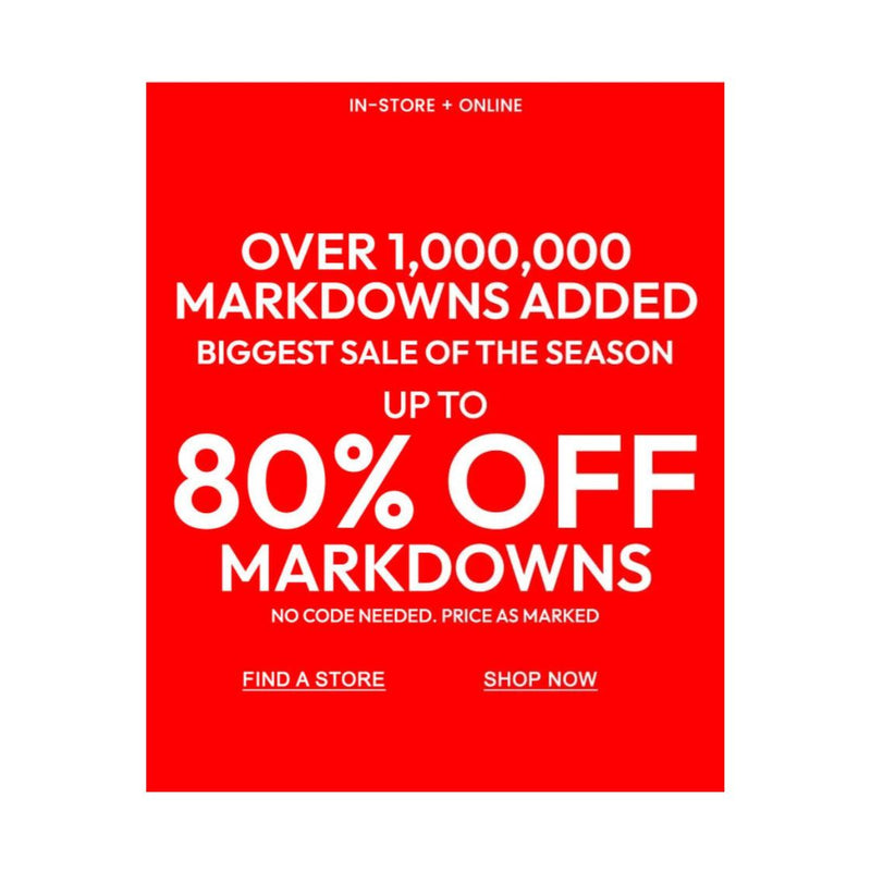 Up to 80% Off At Forever 21