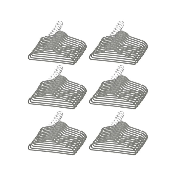 Pack of 60 Velvet Clothes Hangers