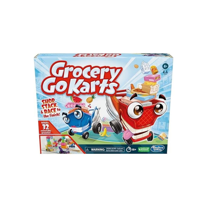 Hasbro Grocery Go Karts Board Game – simplexdeals