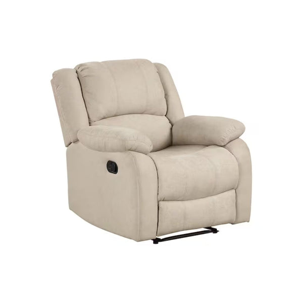 Homelegance Adair Oatmeal Textured Fabric Manual Recliner