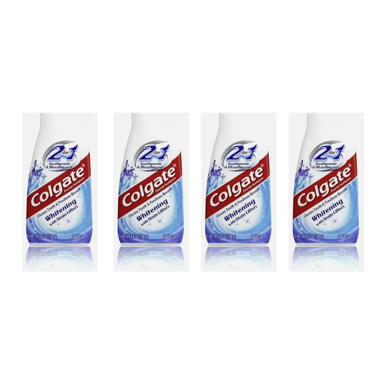 4-Packs Colgate 2-in-1 Whitening With Stain Lifters Toothpaste