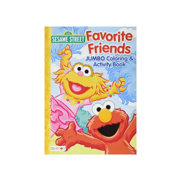 Sesame Street Paperback Coloring Book