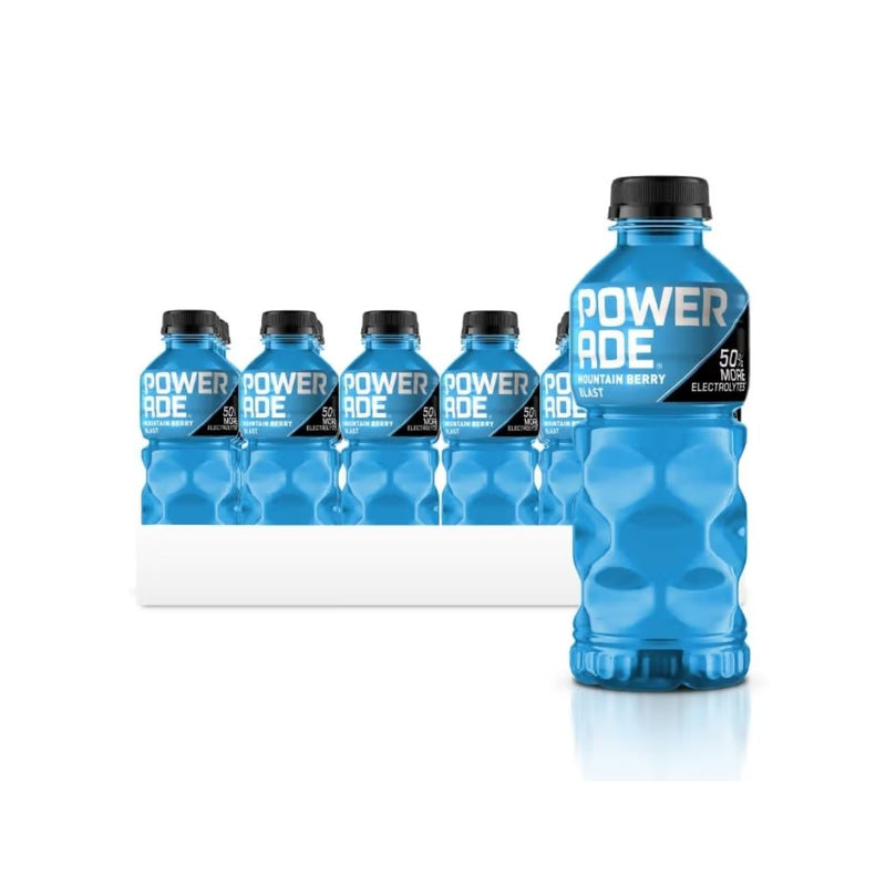 24 Bottles of POWERADE Sports Drink Mountain Berry Blast