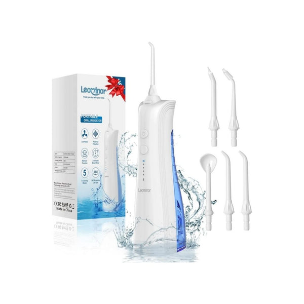 5 Modes Cordless Portable Water Dental Flosser Pick (2 Colors)