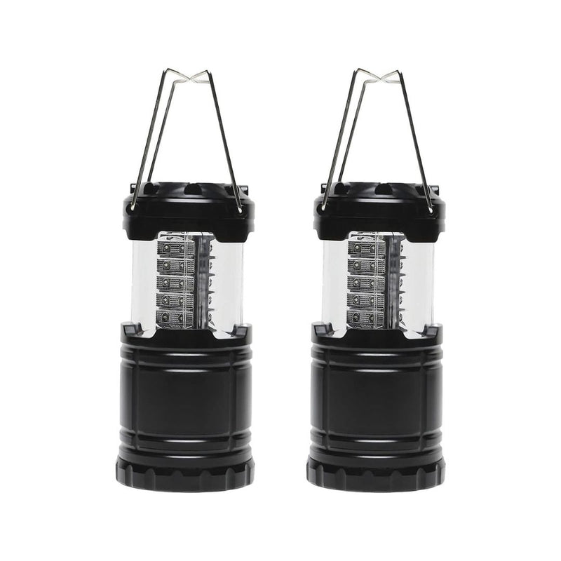 2-Pack  Battery Powered Camping Lantern