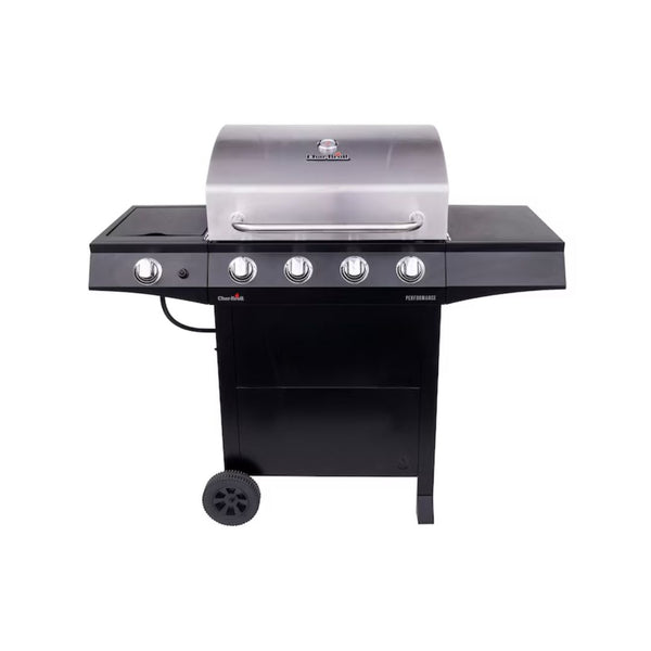 Char-Broil Performance Series 4-Burner Propane Gas Grill with 1 Side Burner