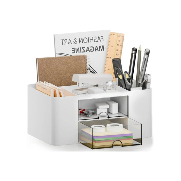 Desk Organizer with 2 Drawers
