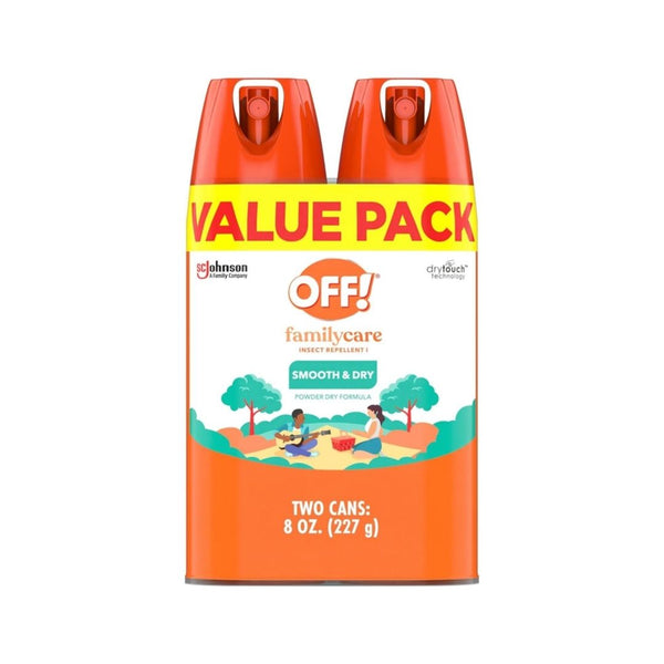2-Count OFF! Family Care Insect & Mosquito Repellent, Bug Spray
