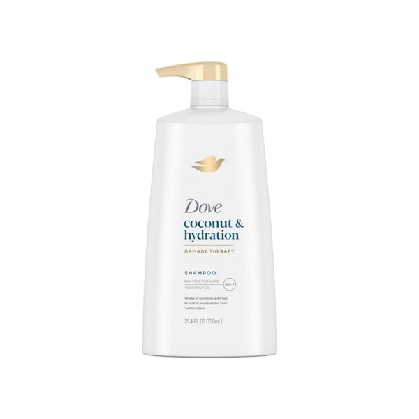 Dove Ultra Care Shampoo Coconut and Hydration, 25.4 oz Bottle