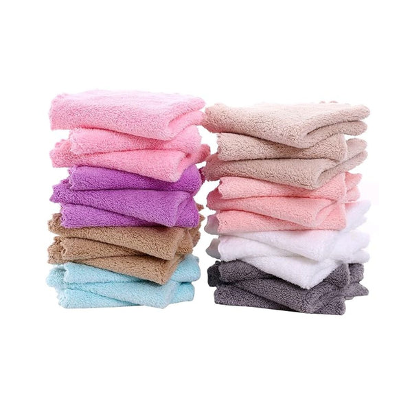 24-Pack Baby Washcloths (Many Colors)