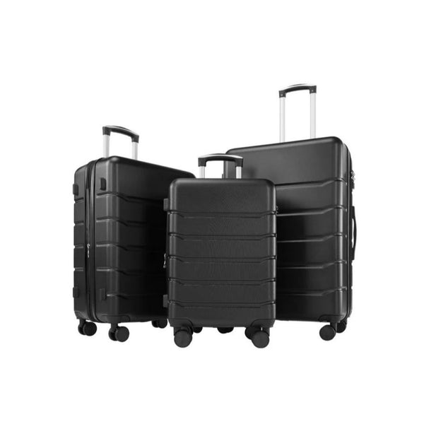 3-Piece Hardside Luggage Set with Spinner Wheels