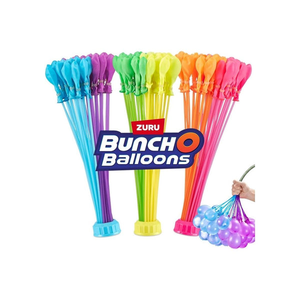3-Pack Bunch O Balloons Quick Fill & Self-Sealing Tropical Water Balloons