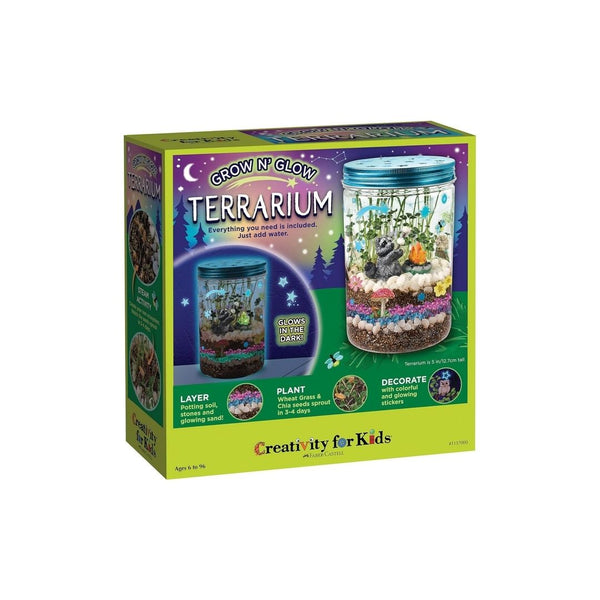 Creativity for Kids Grow ‘N Glow Terrarium Kit