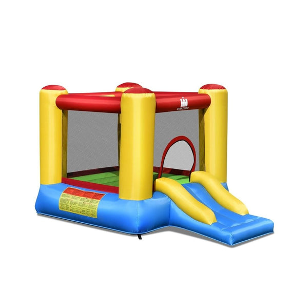 Inflatable Bouncer Kids Bounce House Jumping Castle Slide with 480W Blower