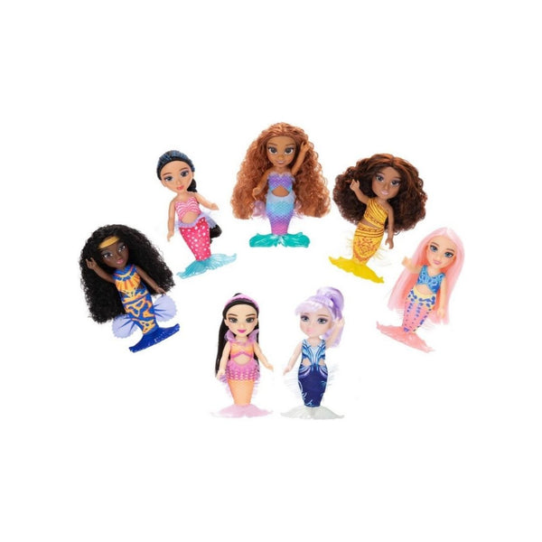 Disney The Little Mermaid Ariel And Sisters Petite Set Of 7 Dolls
