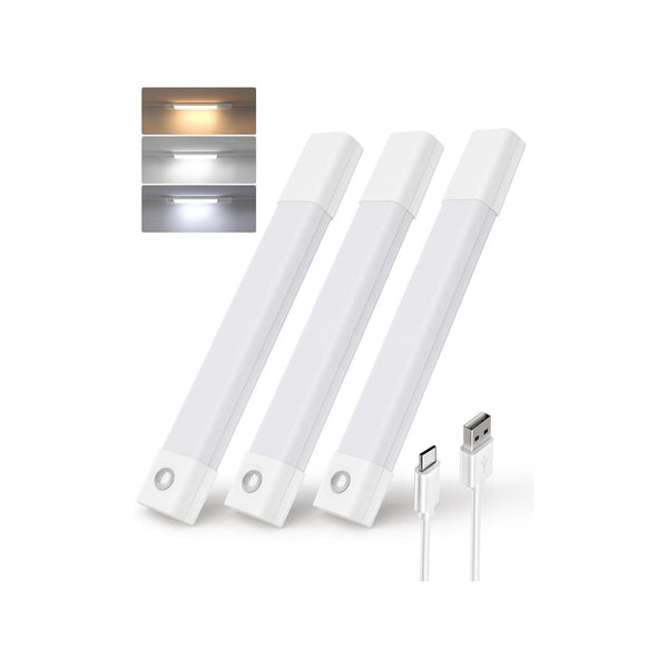 3-Pack Under Cabinet Motion Sensor Light
