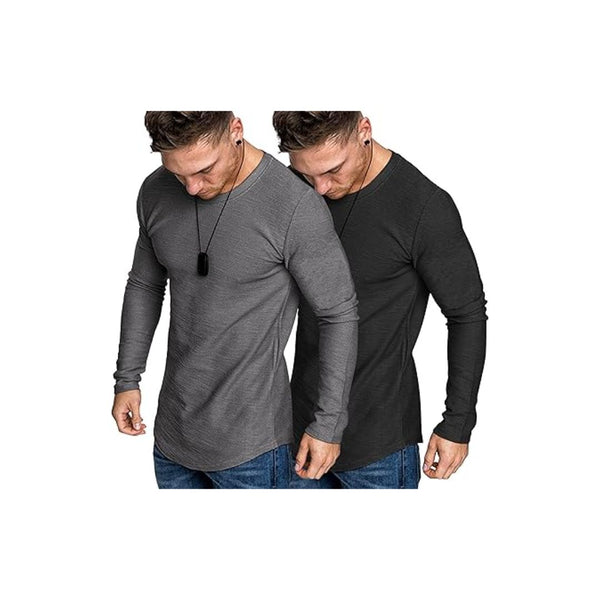 2-Pack Men's Fitted Workout T-Shirts
