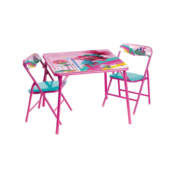 Trolls 2 Large Activity Table with 2 Chairs