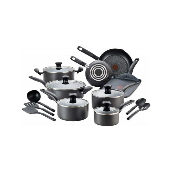 18 Piece T-fal Initiatives Nonstick Cookware Set