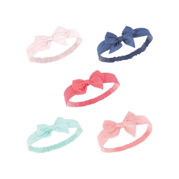 Hudson Baby Cotton and Synthetic Headbands (Size 0-24 Months)