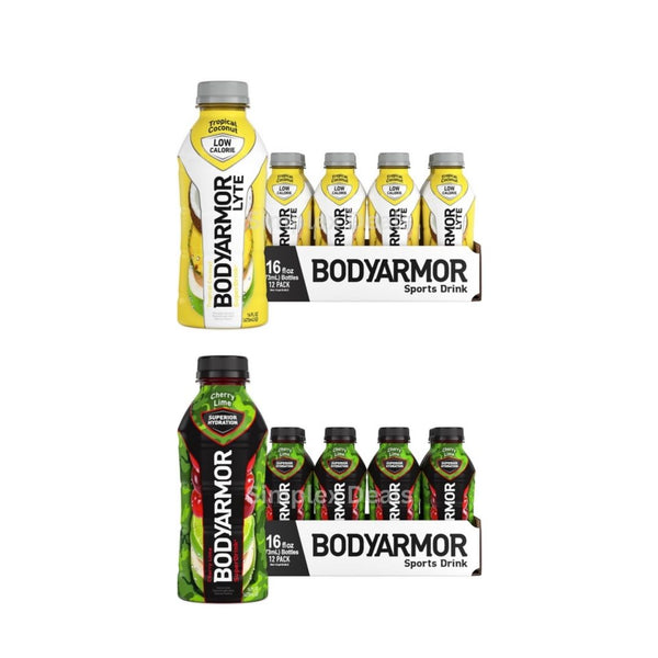 12 Bottles Of BODYARMOR Sports Drink (3 Flavors)