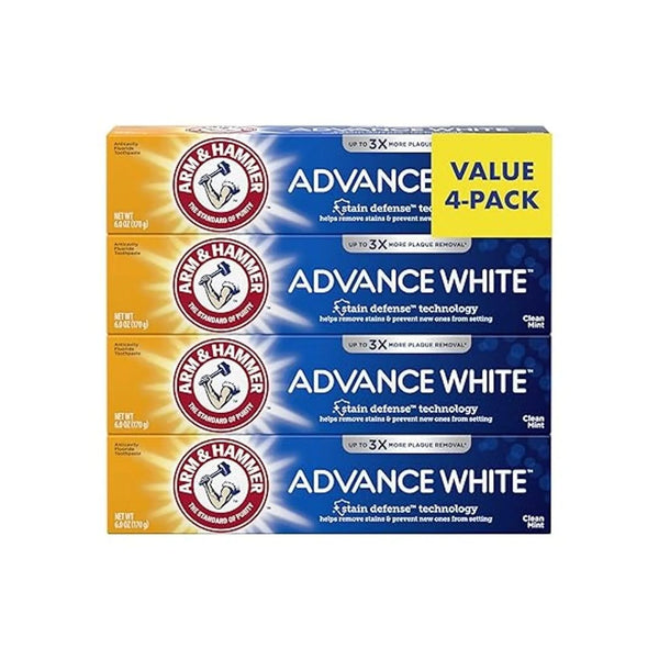 4-Pack Arm & Hammer Advance White Toothpaste