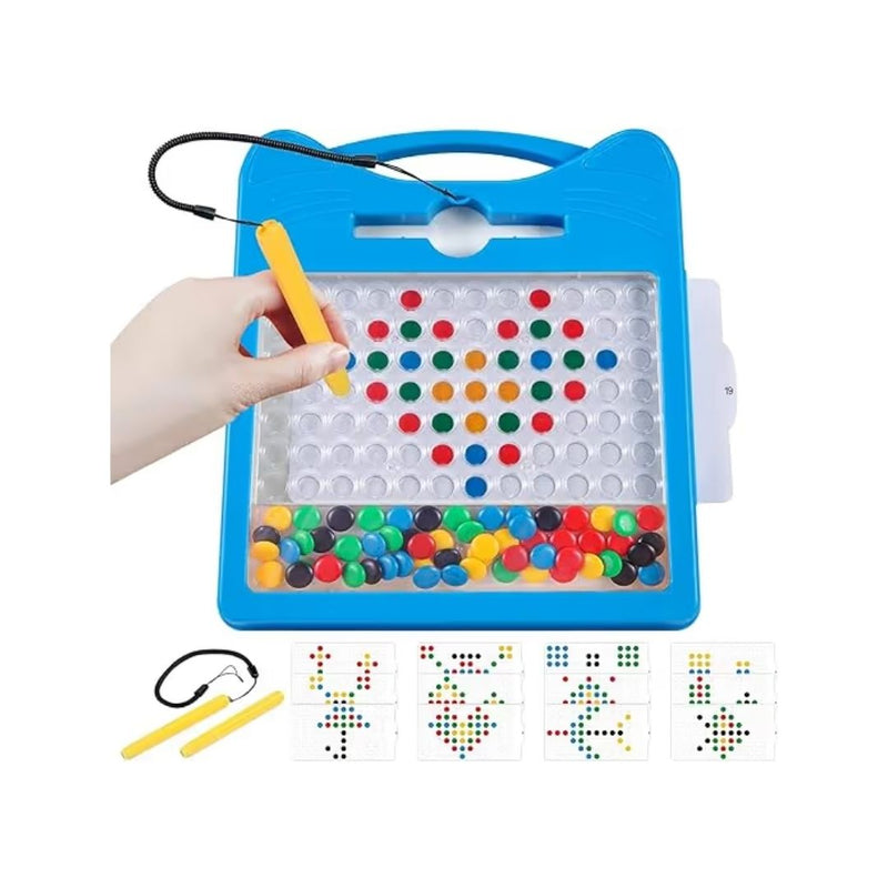 Magnetic Dot Art Drawing Board for Kids