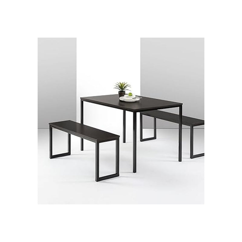 3 Piece Set ZINUS Louis Modern Studio Collection Soho Dining Table Set
