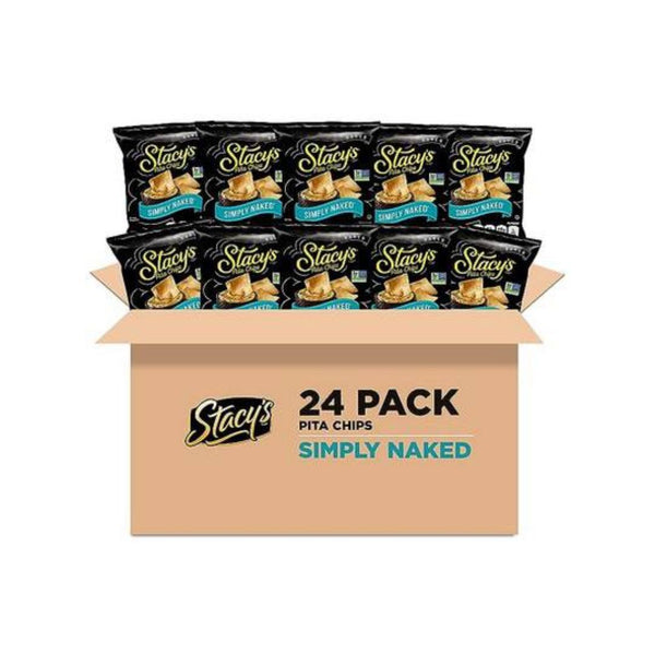 24 Bags of Stacy's Pita Chips, Simply Naked