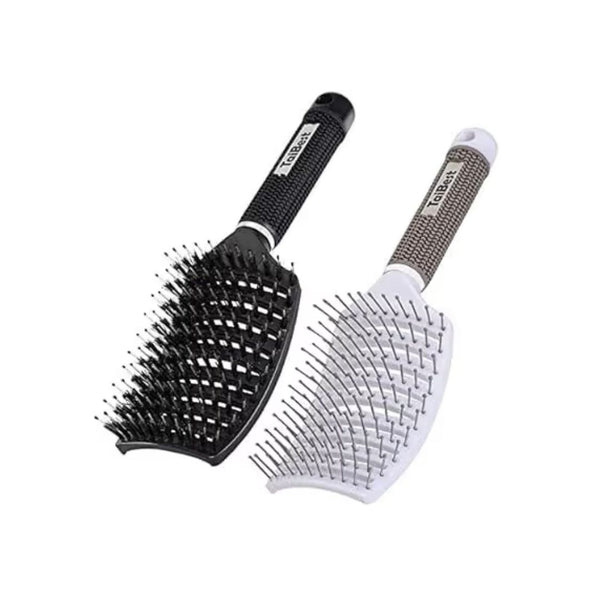 2-Pack Bristle Hair Brush Set