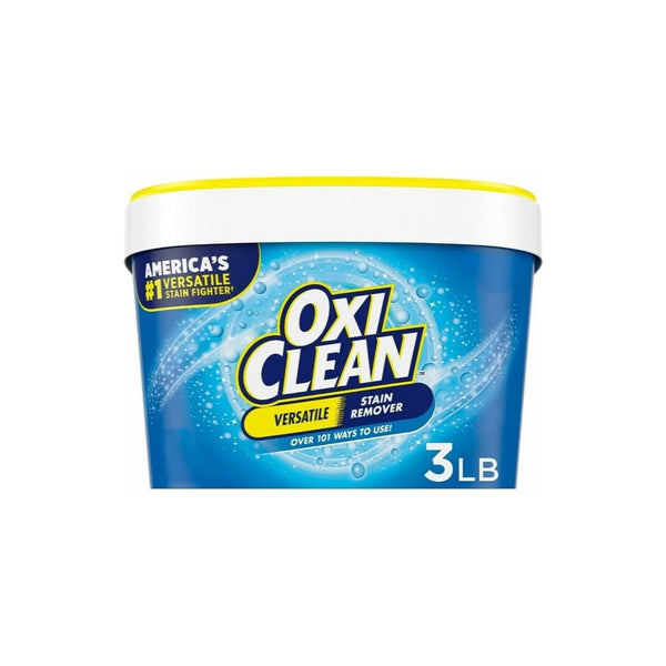 3 Tubs of OxiClean Versatile Stain Remover Powder