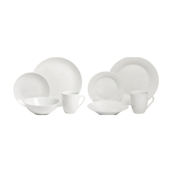 10 Strawberry Street Simply Coupe 16 Piece Dinnerware Set