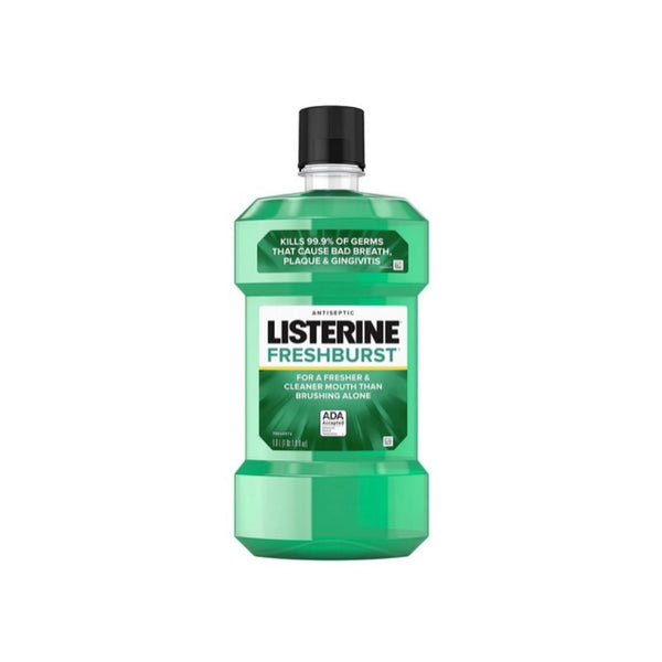 Get 3 Listerine Freshburst Antiseptic Mouthwash, 1 L Bottles