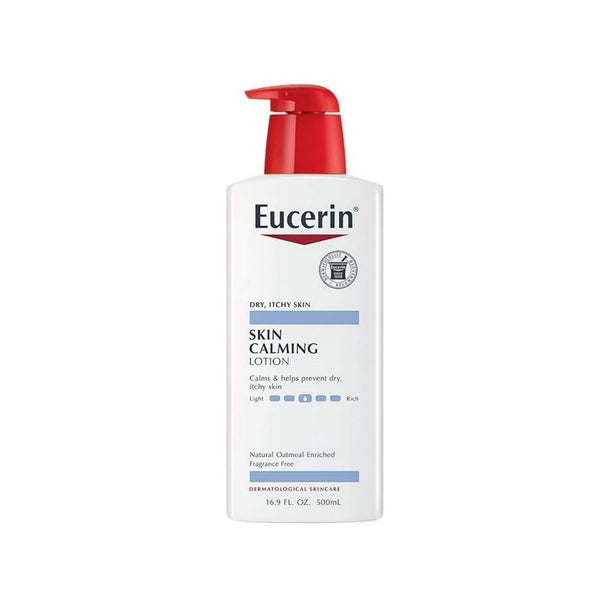 Eucerin Skin Calming Lotion, Natural Oatmeal Enriched (16.9 fl. oz Pump Bottle)