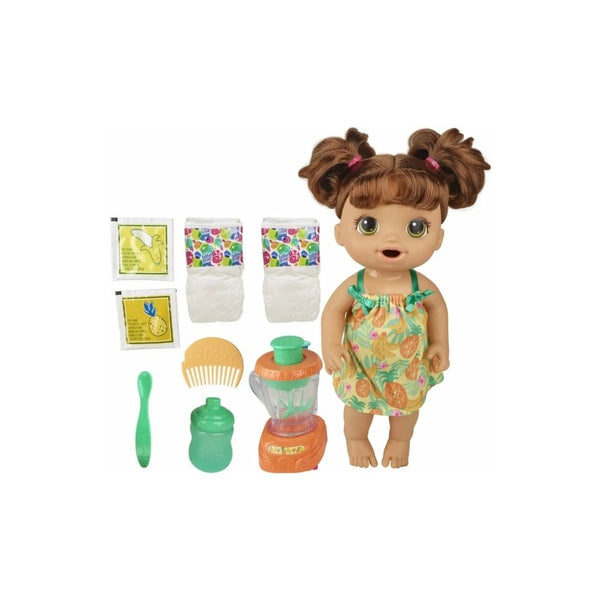 Baby Alive Magical Mixer Baby Doll Tropical Treat with Blender Accessories, Drinks, Wets, Eats
