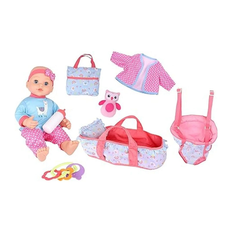 DREAM COLLECTION 16” Baby Doll Travelling Set