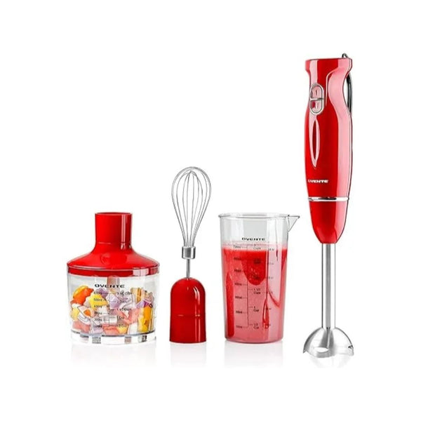 OVENTE Electric Hand Blender 300 Watt with Stainless Steel Blades
