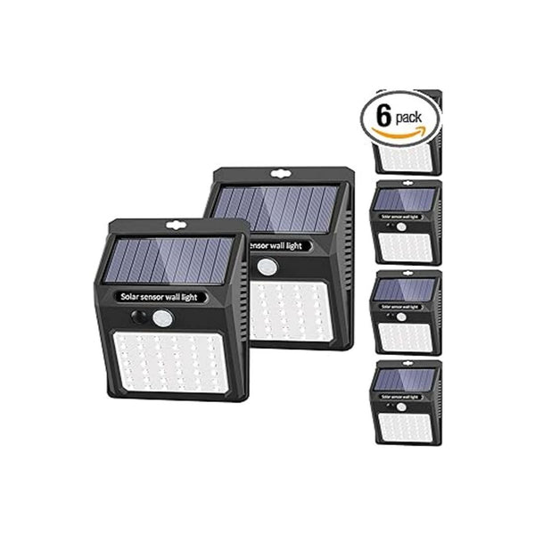 6-Pack Outdoor Solar Lights