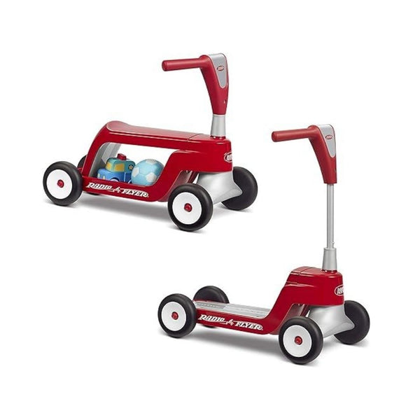 Radio Flyer Scoot 2 Scooter, Toddler Scooter or Ride On