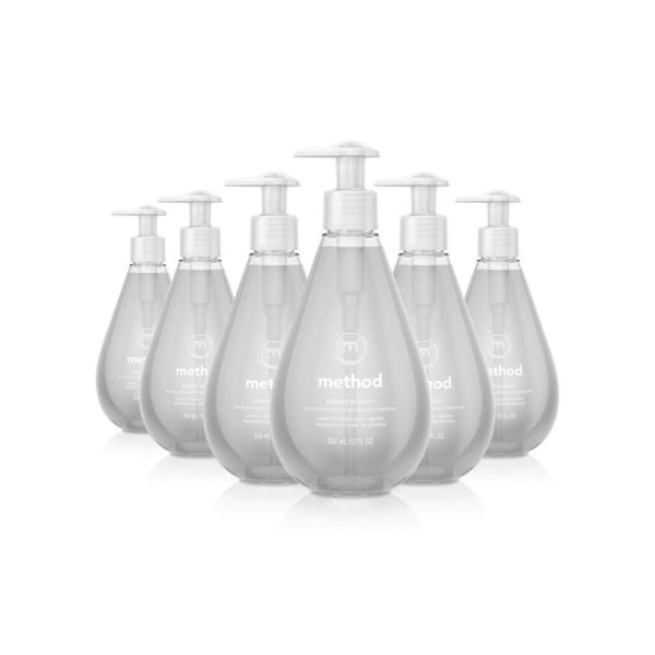 6 Bottles of Method Gel Hand Soap, Sweet Water