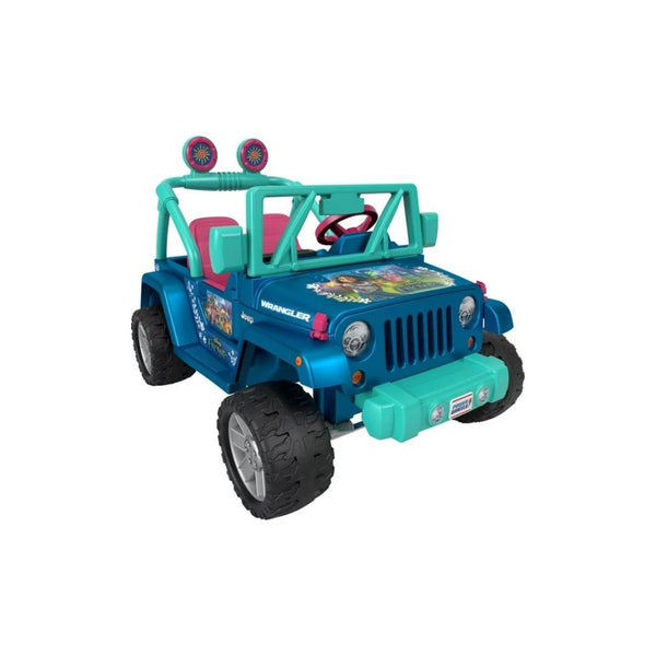  Power Wheels Disney Frozen Jeep Wrangler Ride-On