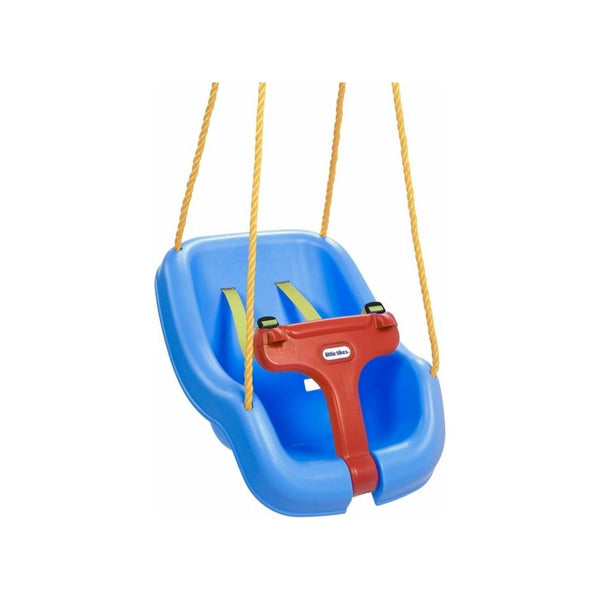 Little Tikes Snug ‘n Secure Blue Swing with Adjustable Straps
