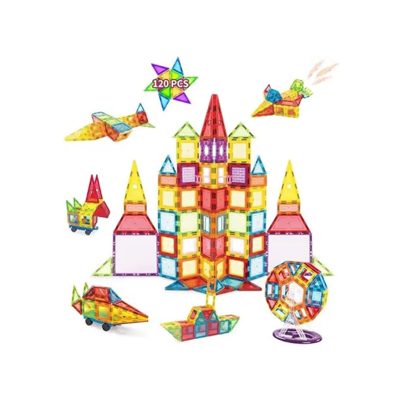 120 PCS Magnet Building Blocks – simplexdeals