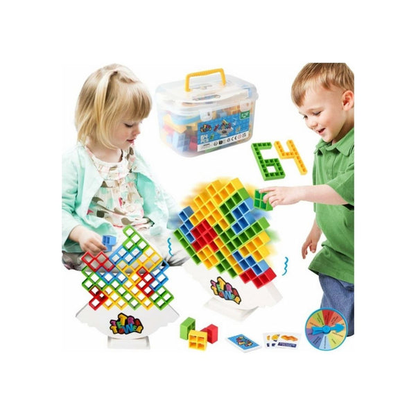 48 PCS Tetra Tower Stacking Game