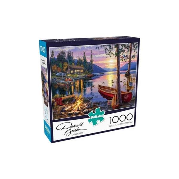 Buffalo Games Canoe Lake 1,000 Piece Jigsaw Puzzle