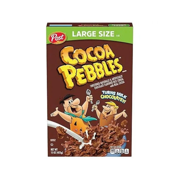 Post Cocoa Pebbles Cereal 15oz Box