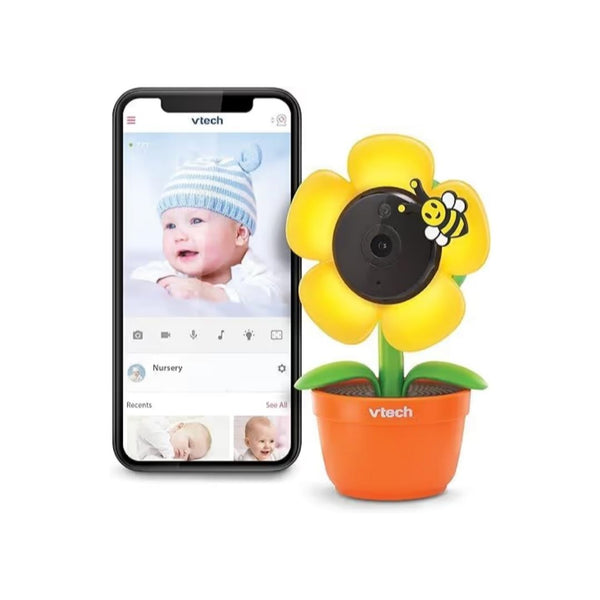 VTech Yellow Daisy Smart Wi-Fi Baby Camera