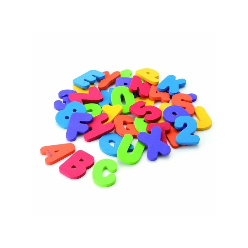 36 Pcs Learn Bath Letters and Numbers